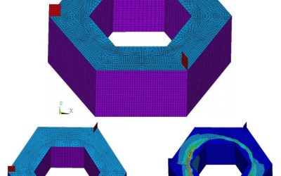 Nuclear Fuel Transfer Cask Pedestal