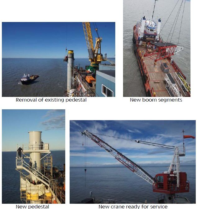 Offshore Platform Crane Replacement