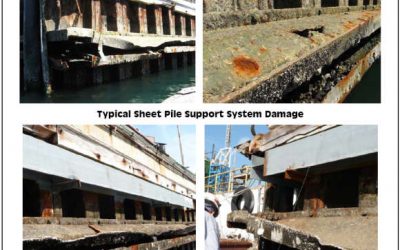 Sheet Pile Support System Inspection and Remediation