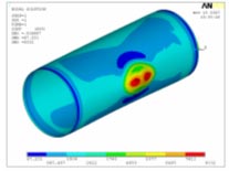 Finite Element Analysis to Determine Life Expectancy of a Pipe